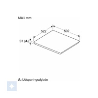Bosch PIX61RHC1E induktionskogeplade - Billede 4