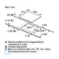 Bosch PKE645CA2E keramisk kogeplade - Billede 3