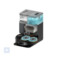 iRobot Roomba Combo 505 Robotstøvsuger og gulvvasker Sort - Billede 5