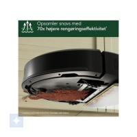 iRobot Roomba Combo 105 Robotstøvsuger Sort - Billede 2