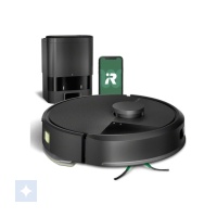 iRobot Roomba Combo 105+ Robotstøvsuger og gulvvasker Sort - Billede 1