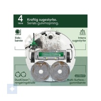 iRobot Roomba Combo 405 Plus Robotstøvsuger og gulvvasker Hvid - Billede 3