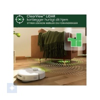 iRobot Roomba Combo 405 Plus Robotstøvsuger og gulvvasker Hvid - Billede 6