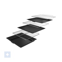 De Dietrich DOP 4556 W indbygningsovn - Billede 3