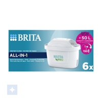 Brita Pakke 6 MXPro Patroner Vandfiltrering Hvid - Billede 1