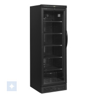 Tefcold CEV425 BLACK L/H, flaskekøleskab, venstrehængt dør - Billede 1