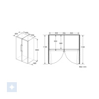 Siemens Fryseskab GS36VVWEV - Billede 3