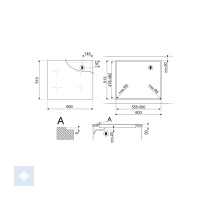 Smeg SIB2641D induktionskogeplade - Billede 6