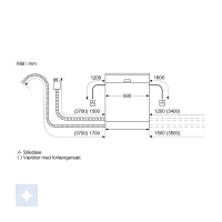 Siemens SN65EX22CE IQ500 integrerbar opvaskemaskine - Billede 12