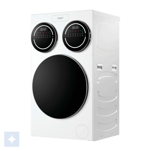 Candy MQD 410CBL9-S "Panda", 3 i 1 frontbetjente vaskemaskine UDSTILLINGSMODEL