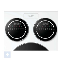 Candy MQD 410CBL9-S "Panda", 3 i 1 frontbetjente vaskemaskine UDSTILLINGSMODEL - Billede 4