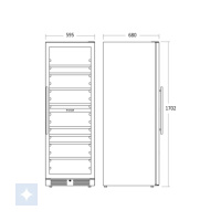 Versa SVS17060 Vinkøleskab - Billede 3