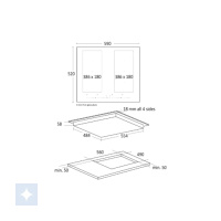 Versa SIK6051S Induktionskogeplade - Billede 2