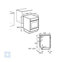 VOSS VKI65350HV Induktionskomfur - Billede 5